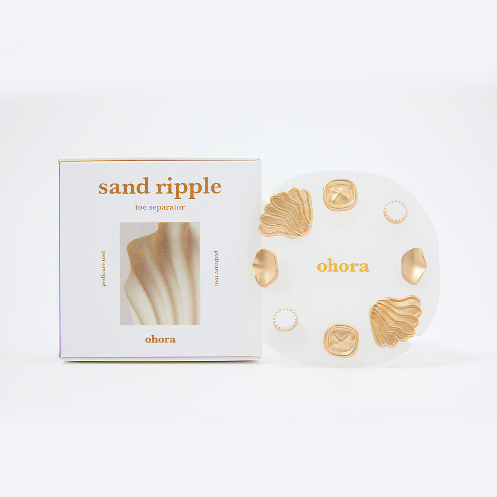 ohora 貝殼分趾器Toe separator Sand ripple
